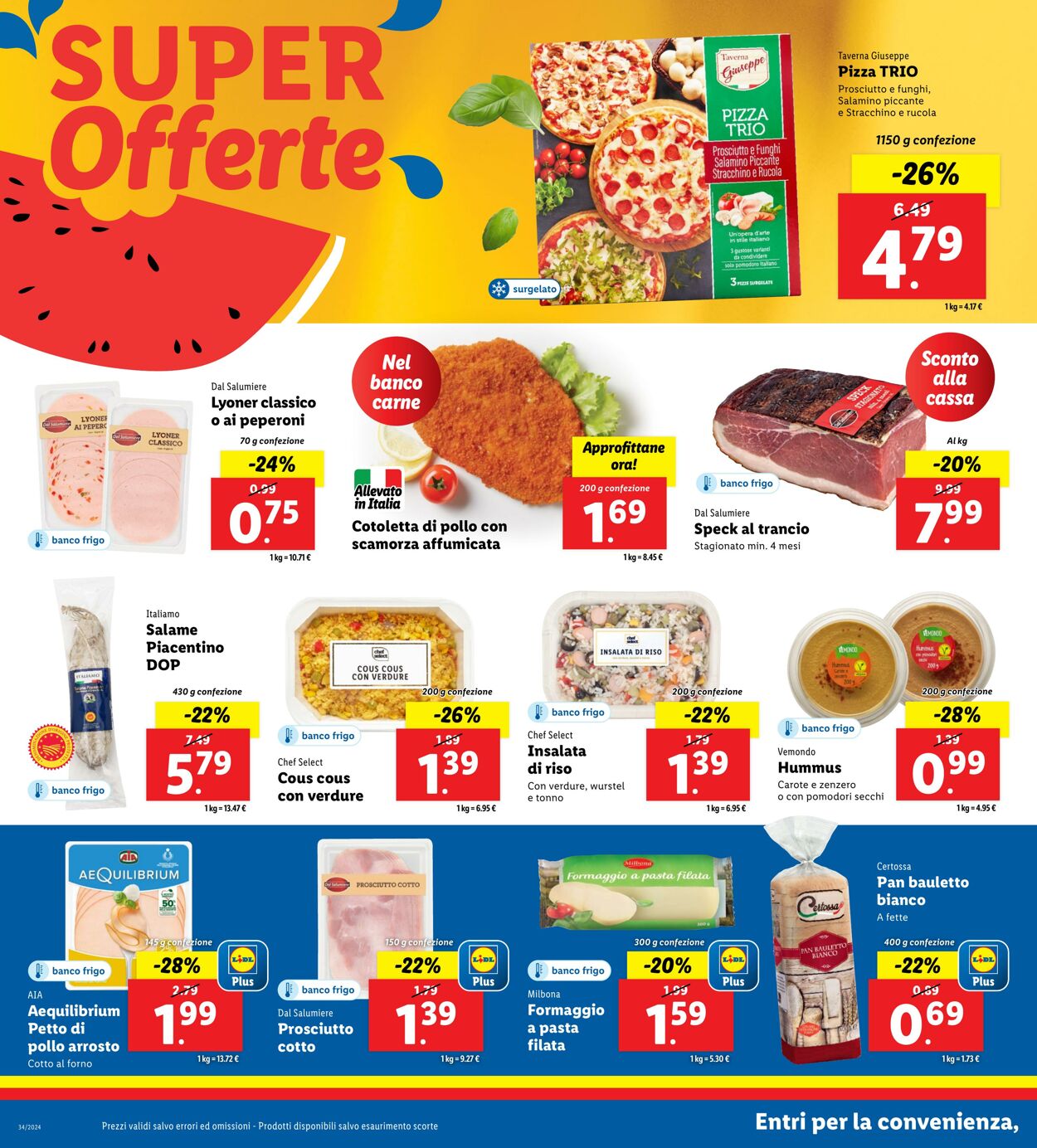 Volantino Lidl 19.08.2024 - 25.08.2024