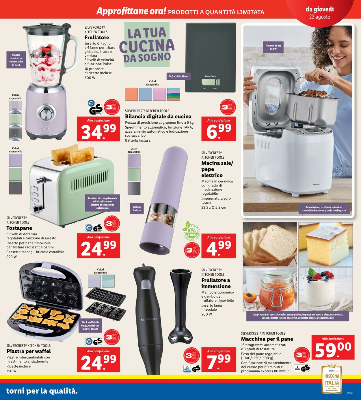 Volantino Lidl 19.08.2024 - 25.08.2024