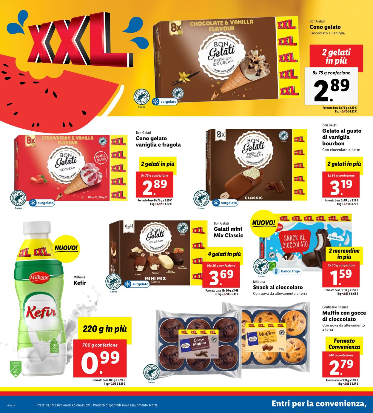 Volantino Lidl 19.08.2024 - 25.08.2024