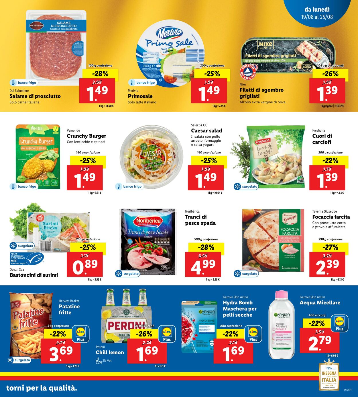 Volantino Lidl 19.08.2024 - 25.08.2024