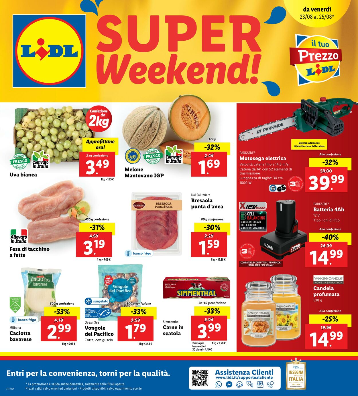 Volantino Lidl 19.08.2024 - 25.08.2024