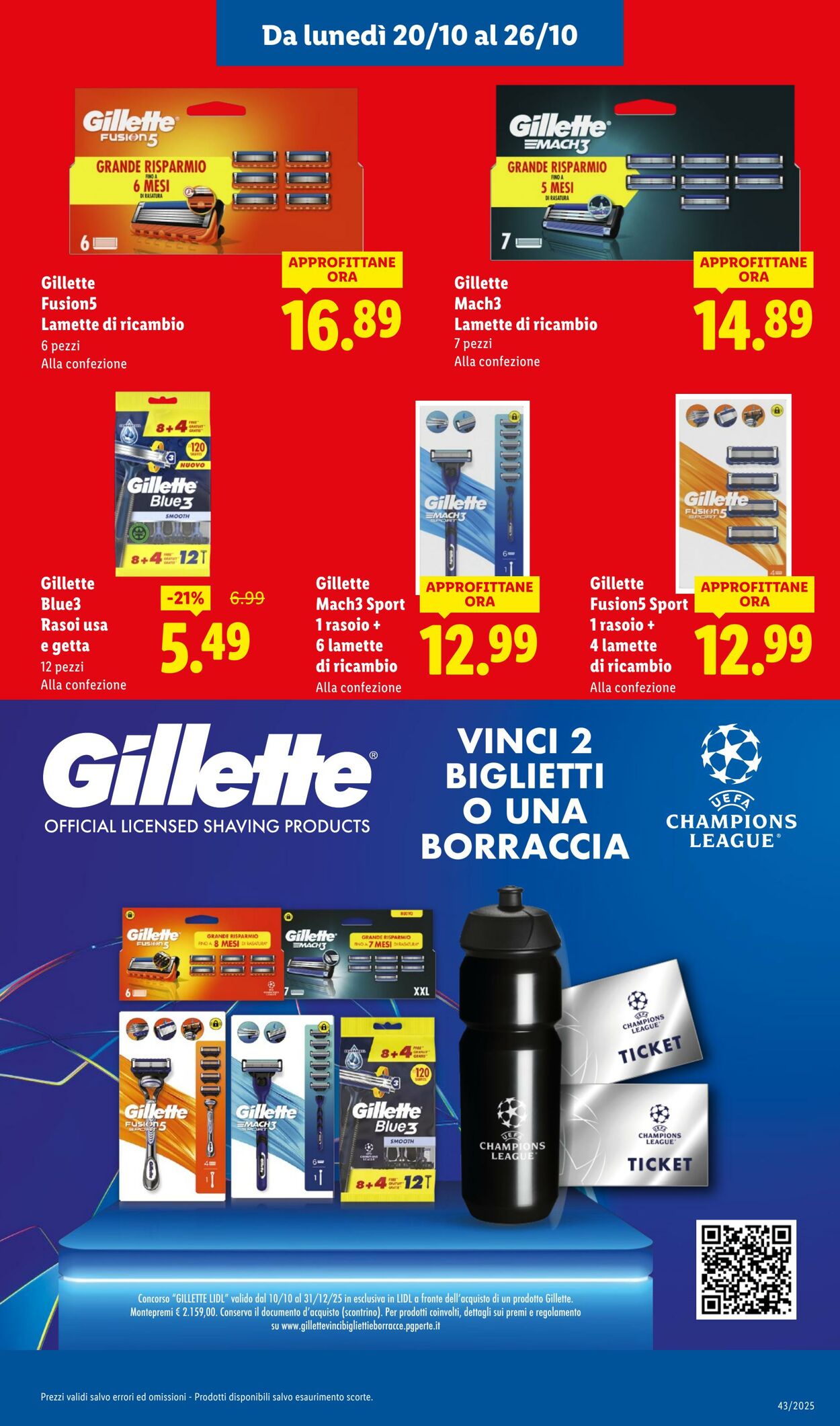 Volantino Lidl 20.10.2025 - 26.10.2025