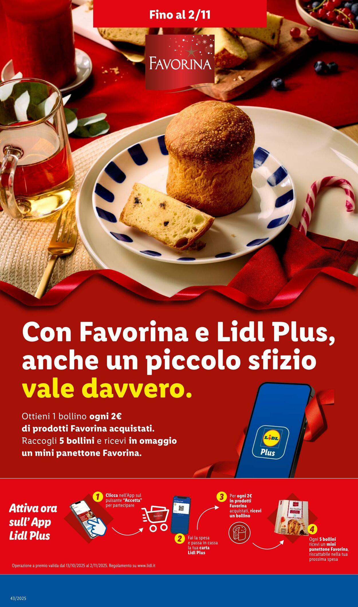 Volantino Lidl 20.10.2025 - 26.10.2025