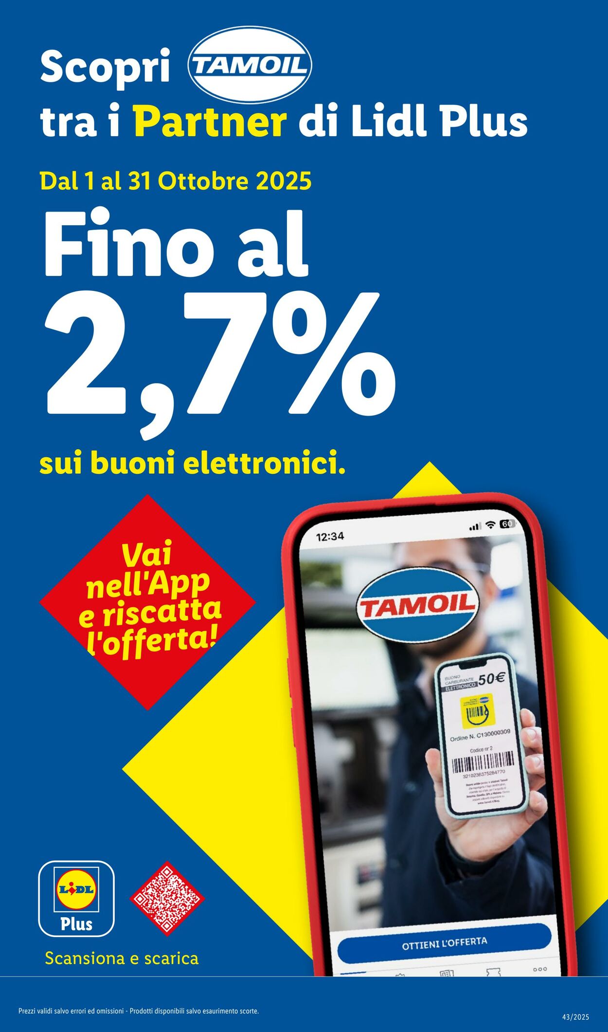 Volantino Lidl 20.10.2025 - 26.10.2025