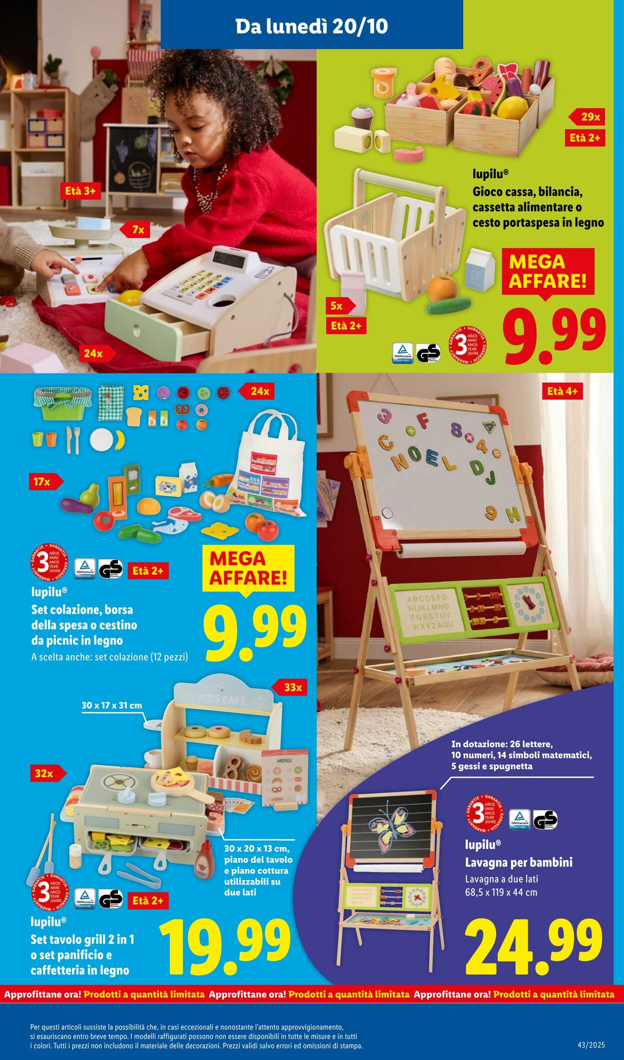 Volantino Lidl 20.10.2025 - 26.10.2025