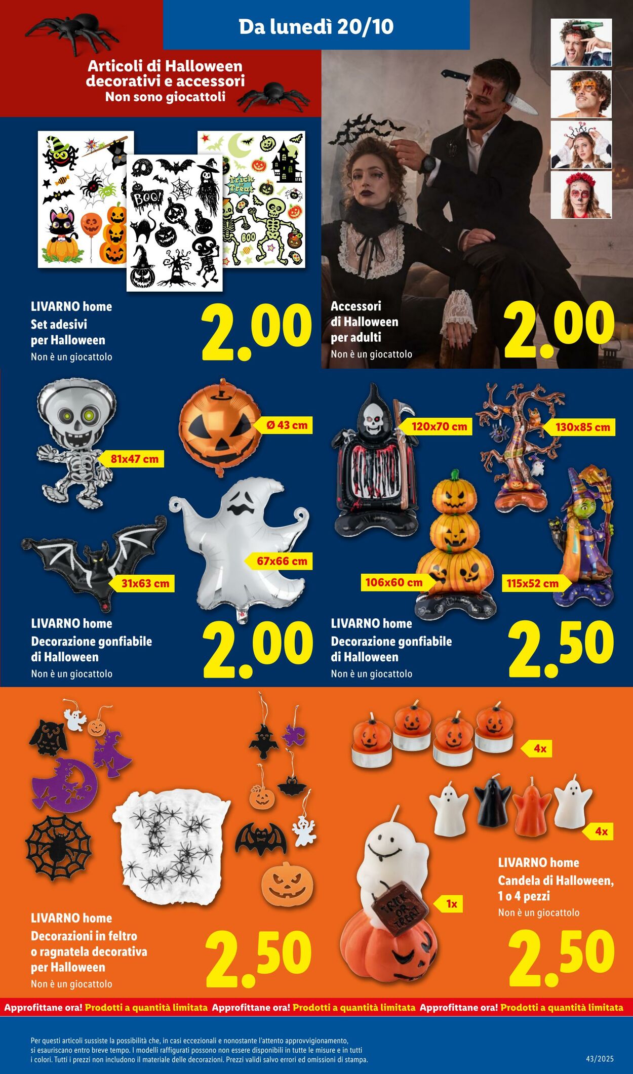 Volantino Lidl 20.10.2025 - 26.10.2025