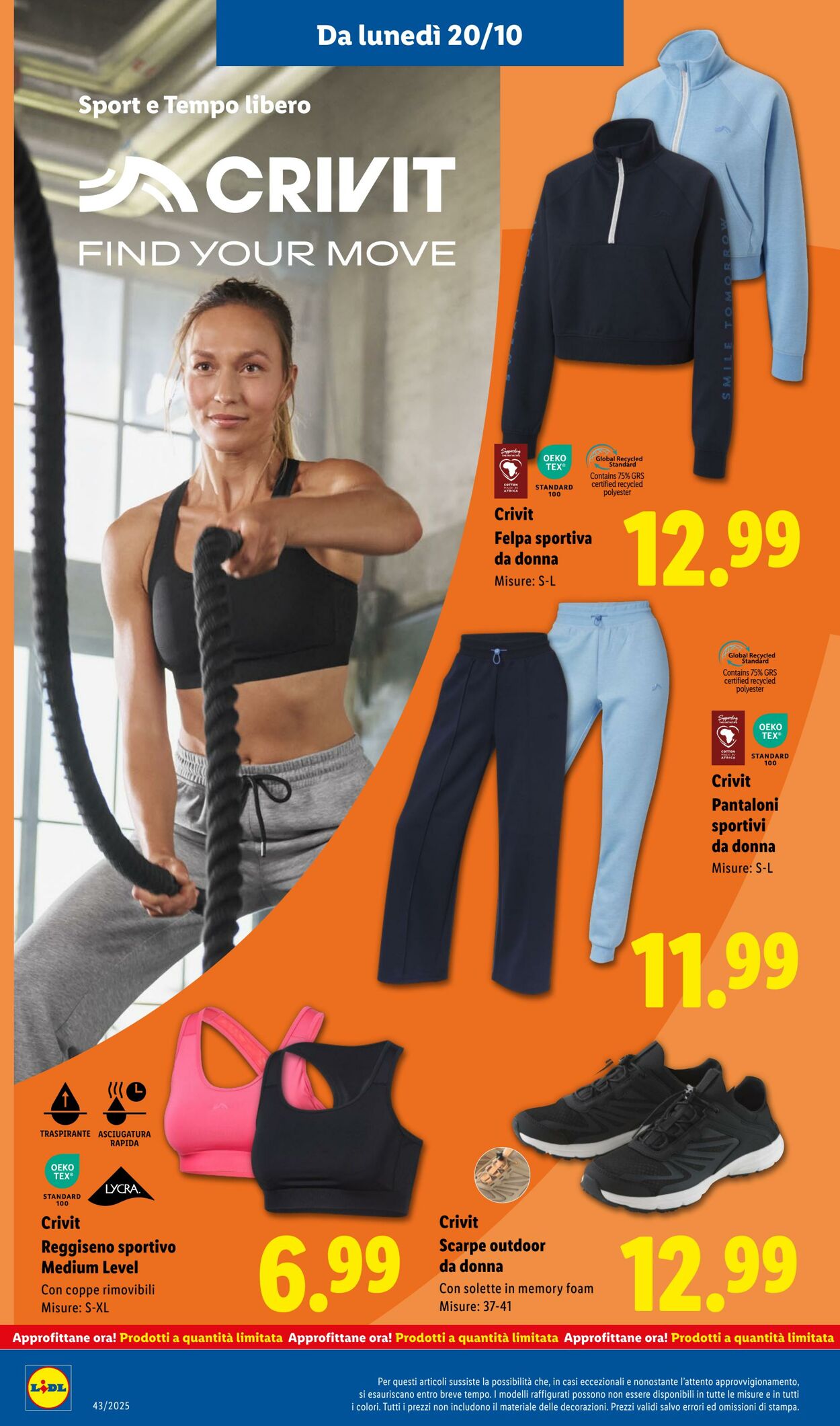 Volantino Lidl 20.10.2025 - 26.10.2025