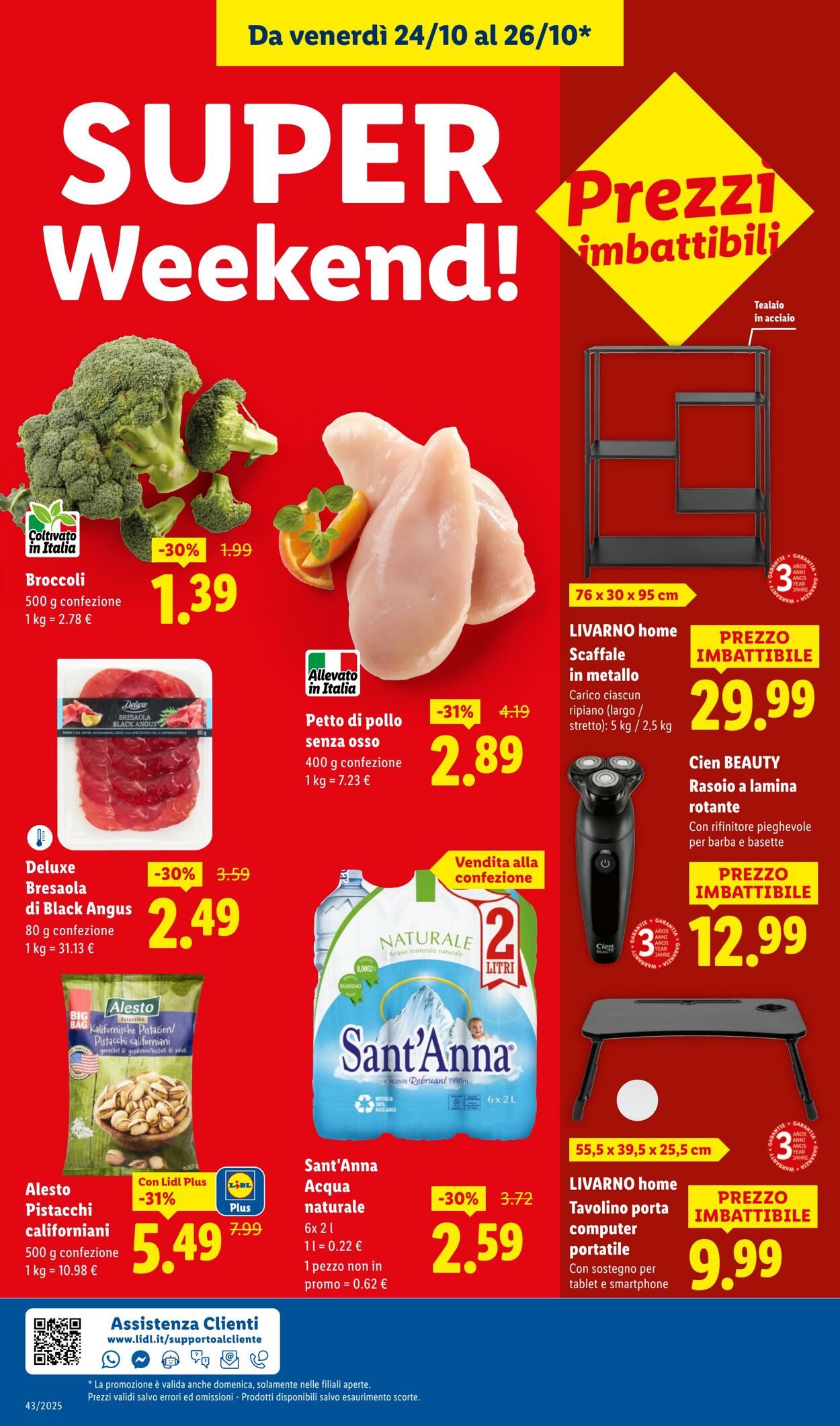 Volantino Lidl 20.10.2025 - 26.10.2025