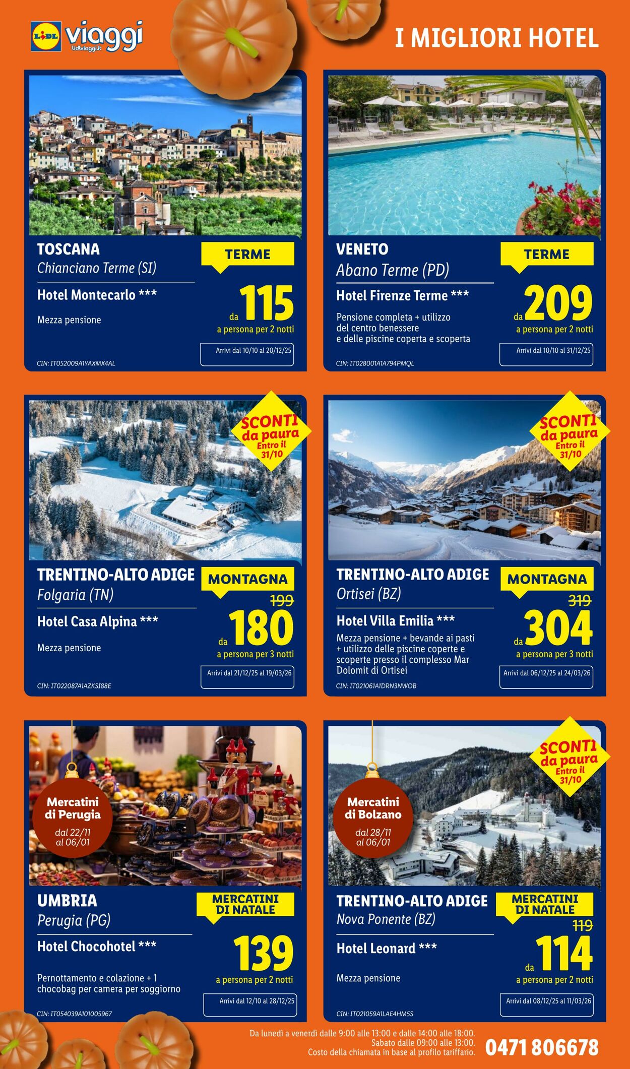 Volantino Lidl 20.10.2025 - 26.10.2025