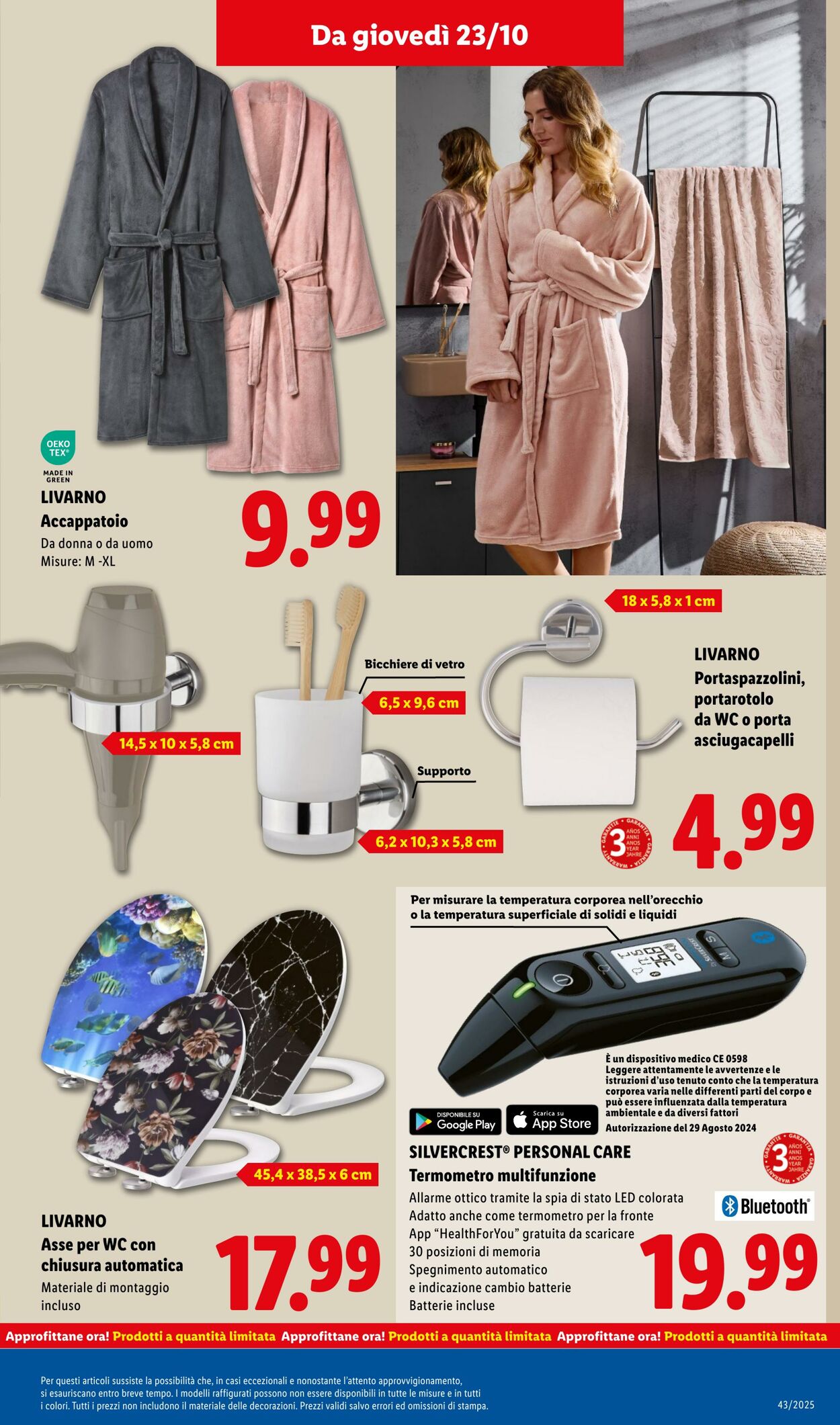 Volantino Lidl 20.10.2025 - 26.10.2025