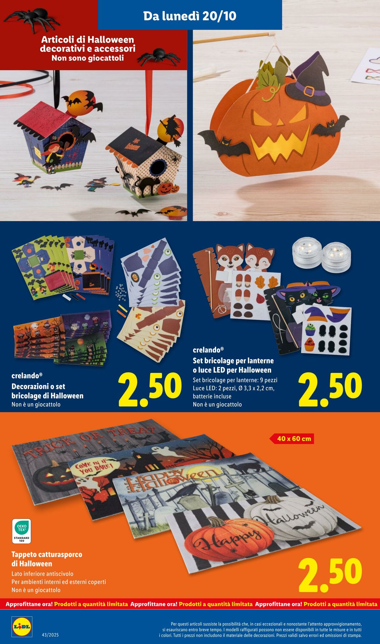 Volantino Lidl 20.10.2025 - 26.10.2025