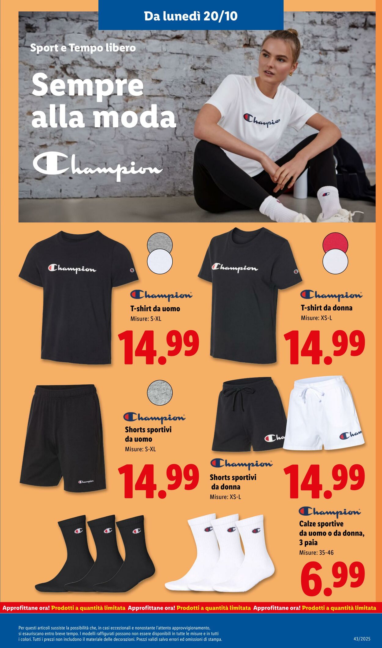 Volantino Lidl 20.10.2025 - 26.10.2025