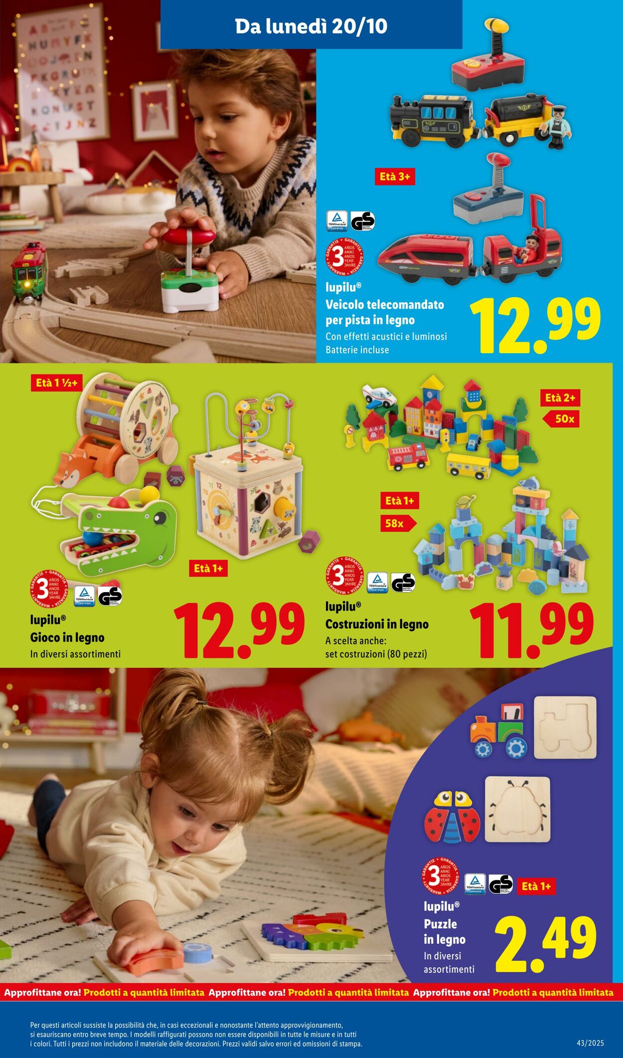Volantino Lidl 20.10.2025 - 26.10.2025