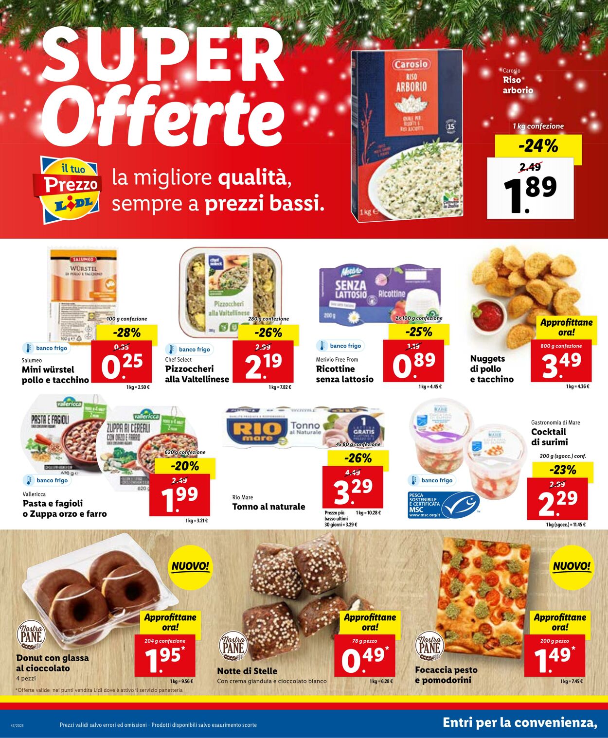 Volantino Lidl 20.11.2023 - 26.11.2023