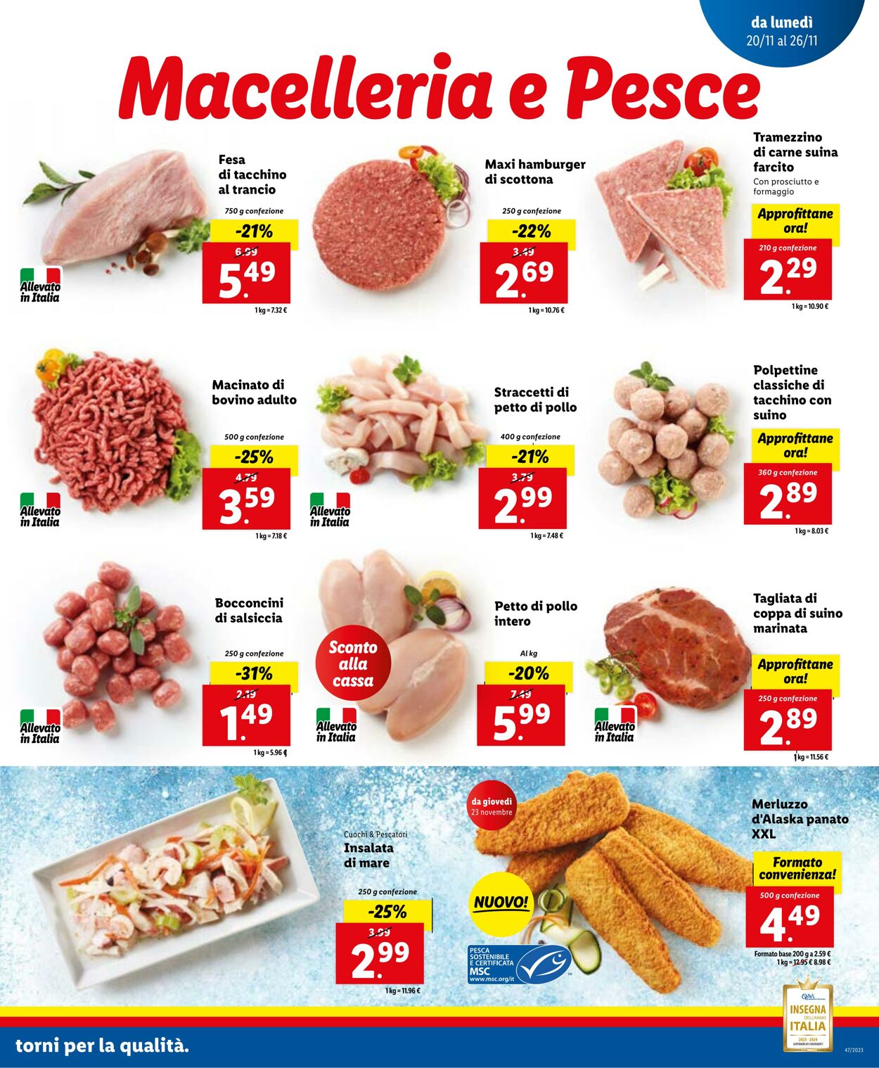 Volantino Lidl 20.11.2023 - 26.11.2023