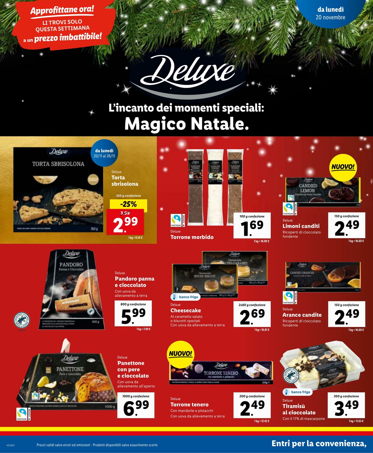 Volantino Lidl 20.11.2023 - 26.11.2023