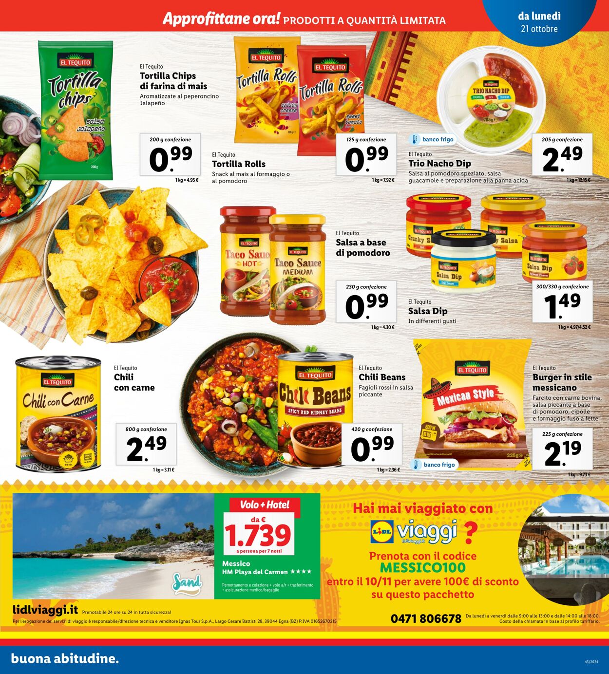 Volantino Lidl 21.10.2024 - 27.10.2024