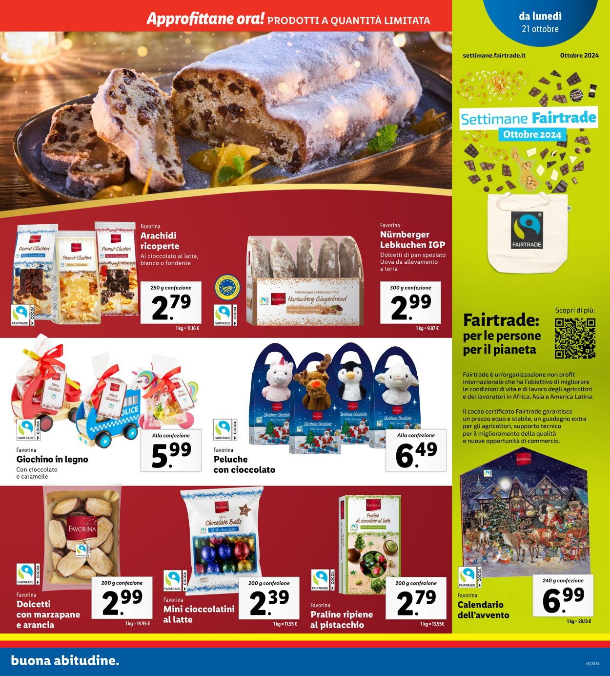 Volantino Lidl 21.10.2024 - 27.10.2024