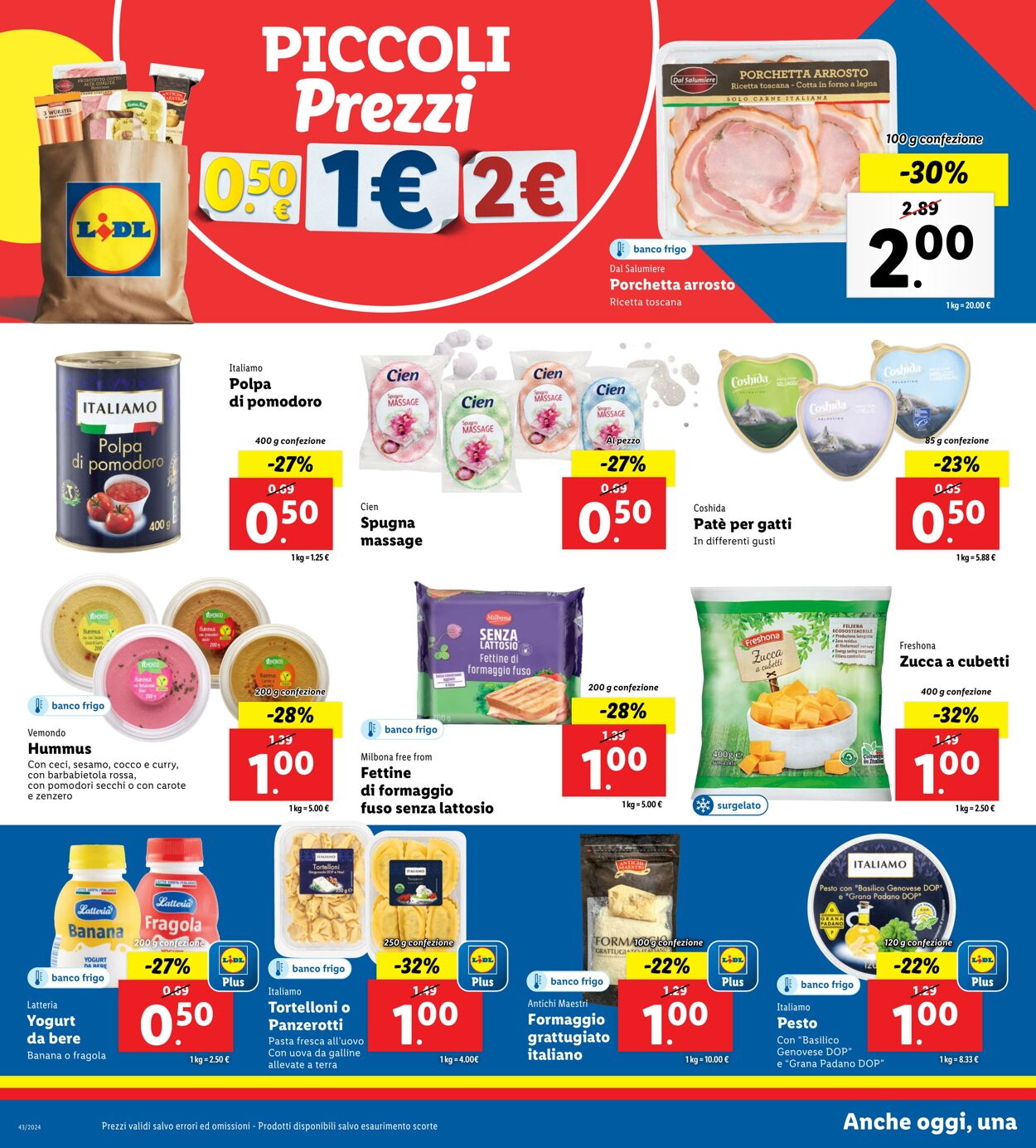 Volantino Lidl 21.10.2024 - 27.10.2024