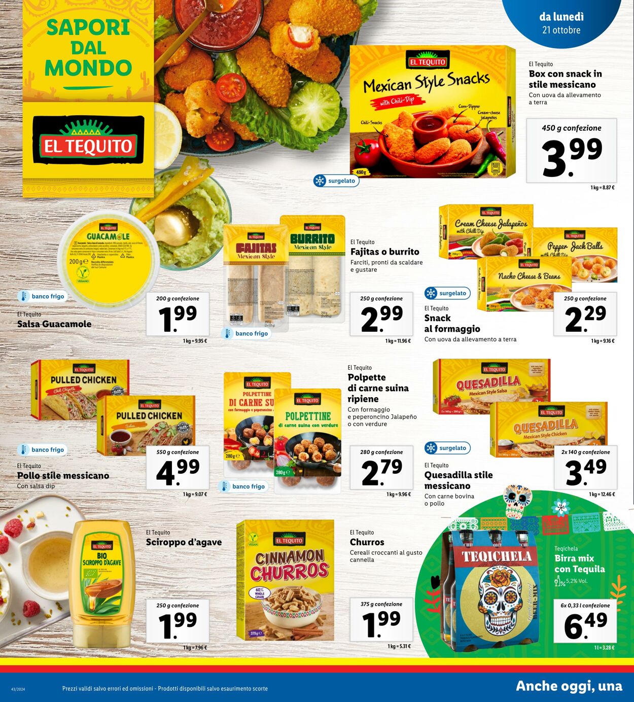 Volantino Lidl 21.10.2024 - 27.10.2024