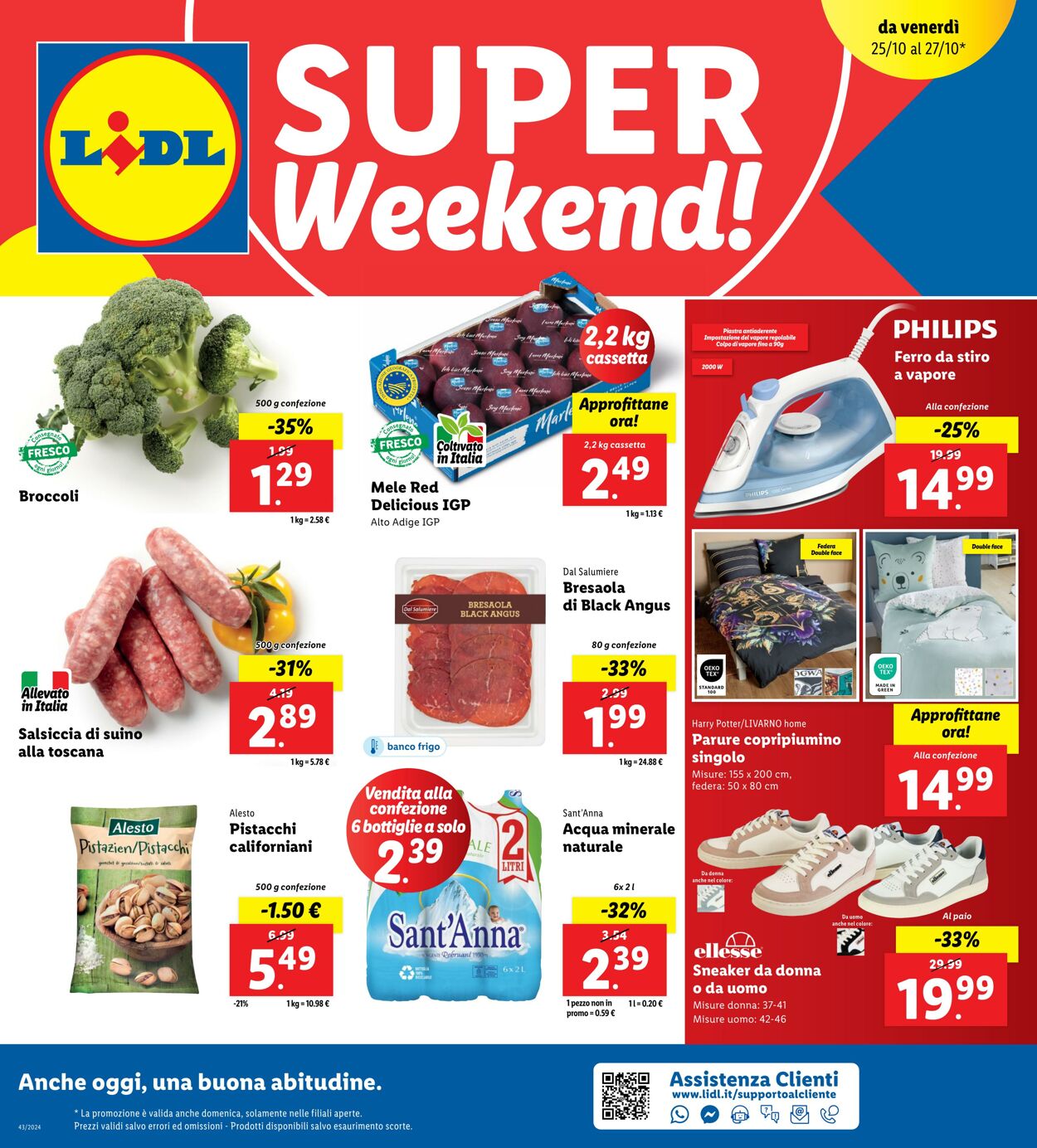 Volantino Lidl 21.10.2024 - 27.10.2024