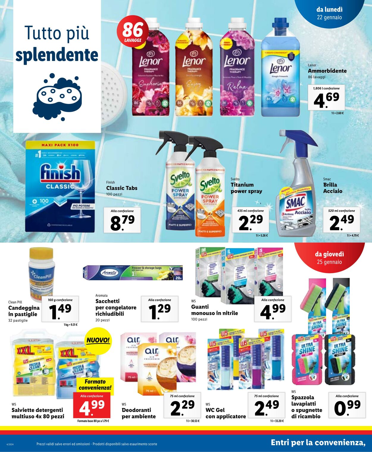 Volantino Lidl 22.01.2024 - 28.02.2024