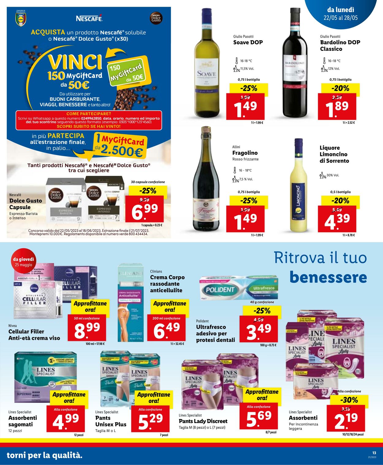 Volantino Lidl 22.05.2023 - 28.05.2023