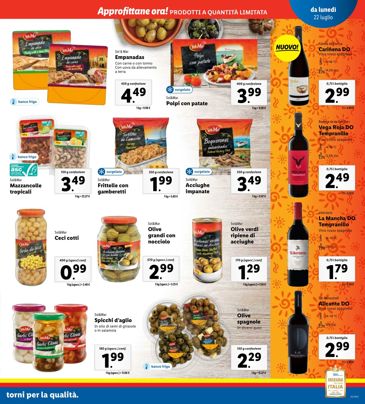 Volantino Lidl 22.07.2024 - 28.07.2024