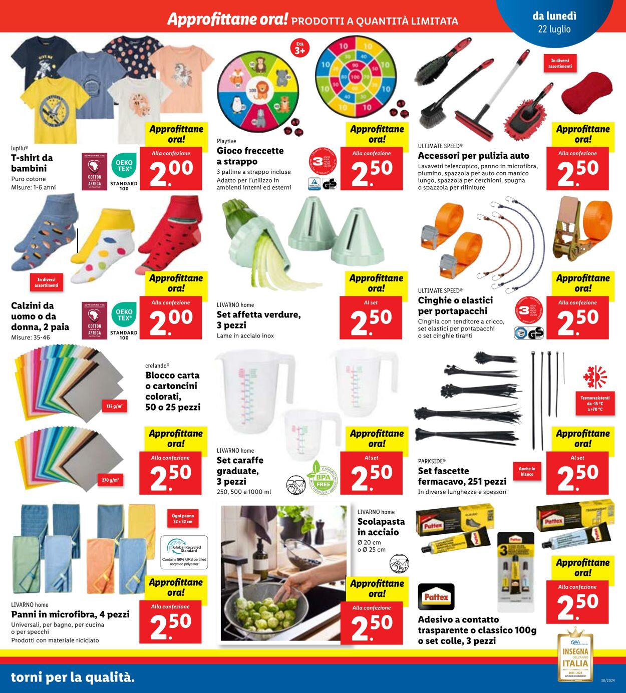 Volantino Lidl 22.07.2024 - 28.07.2024