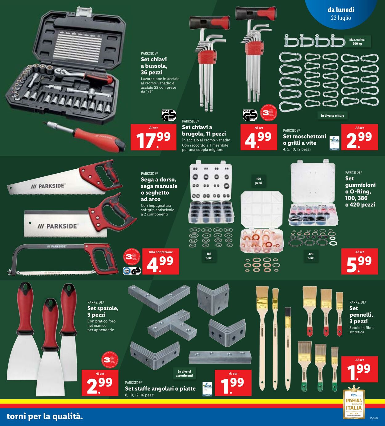 Volantino Lidl 22.07.2024 - 28.07.2024