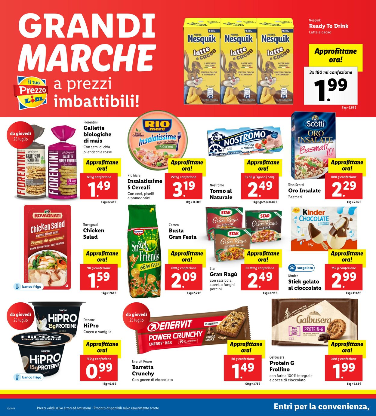 Volantino Lidl 22.07.2024 - 28.07.2024