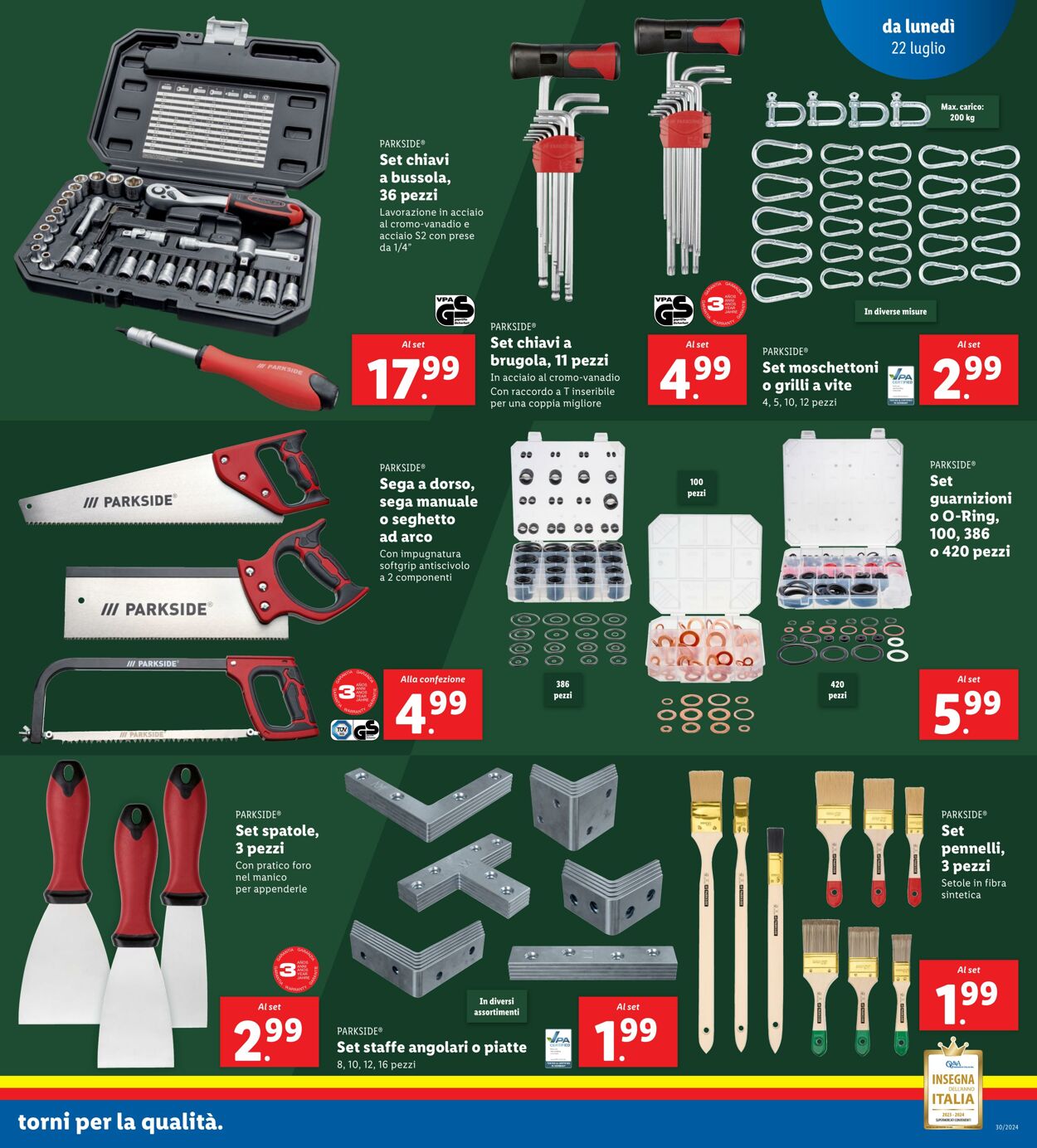 Volantino Lidl 22.07.2024 - 28.07.2024