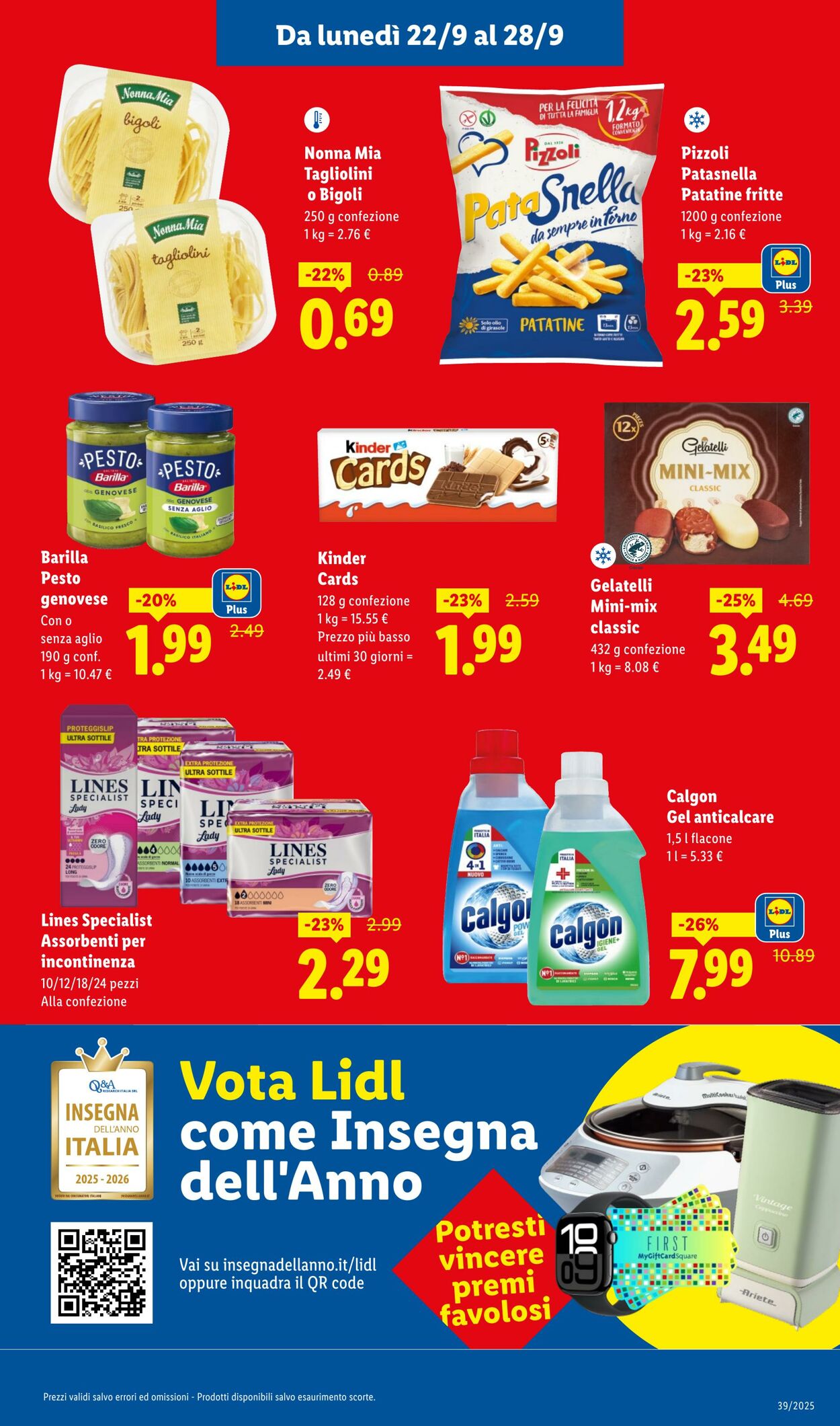 Volantino Lidl 22.09.2025 - 28.09.2025