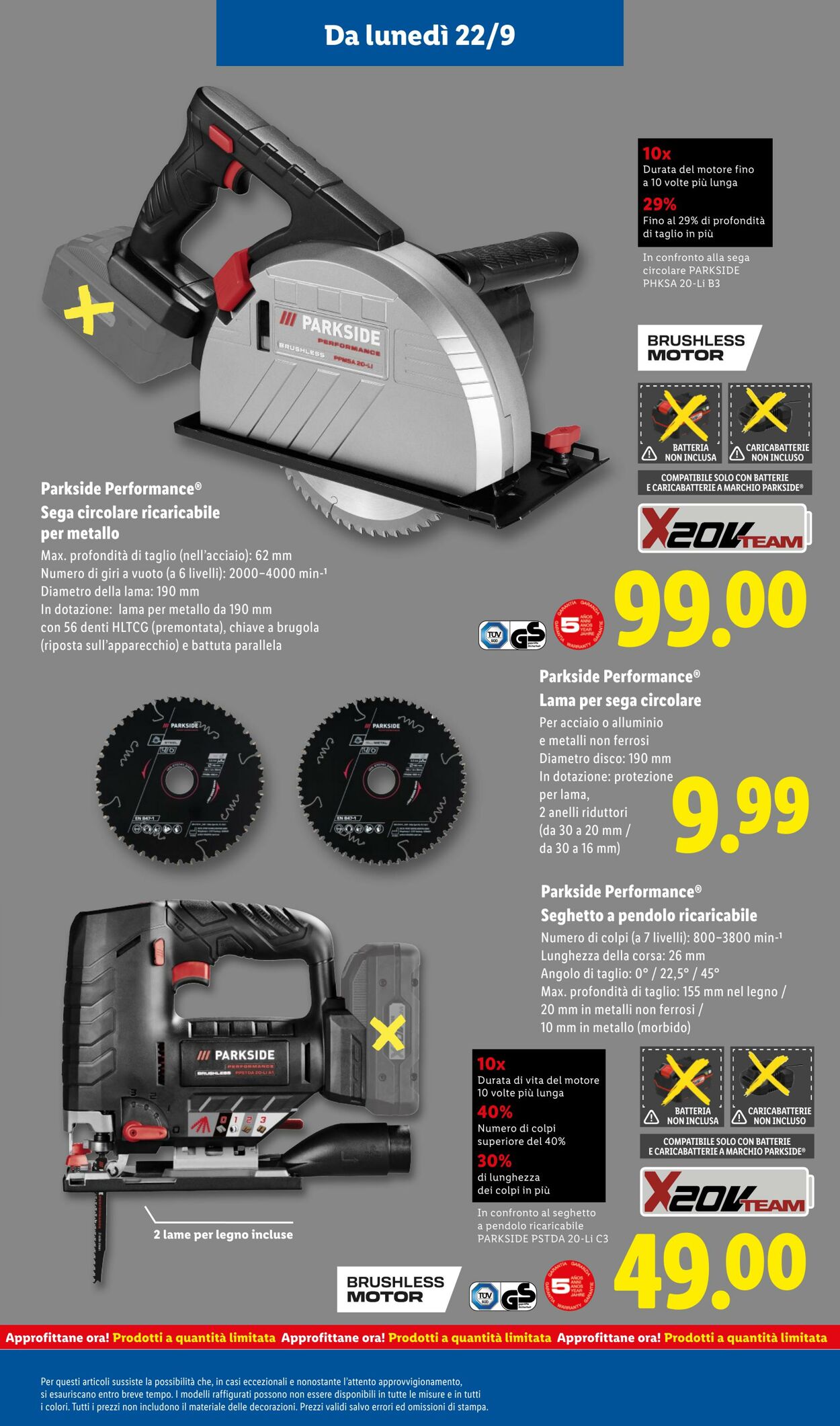Volantino Lidl 22.09.2025 - 28.09.2025
