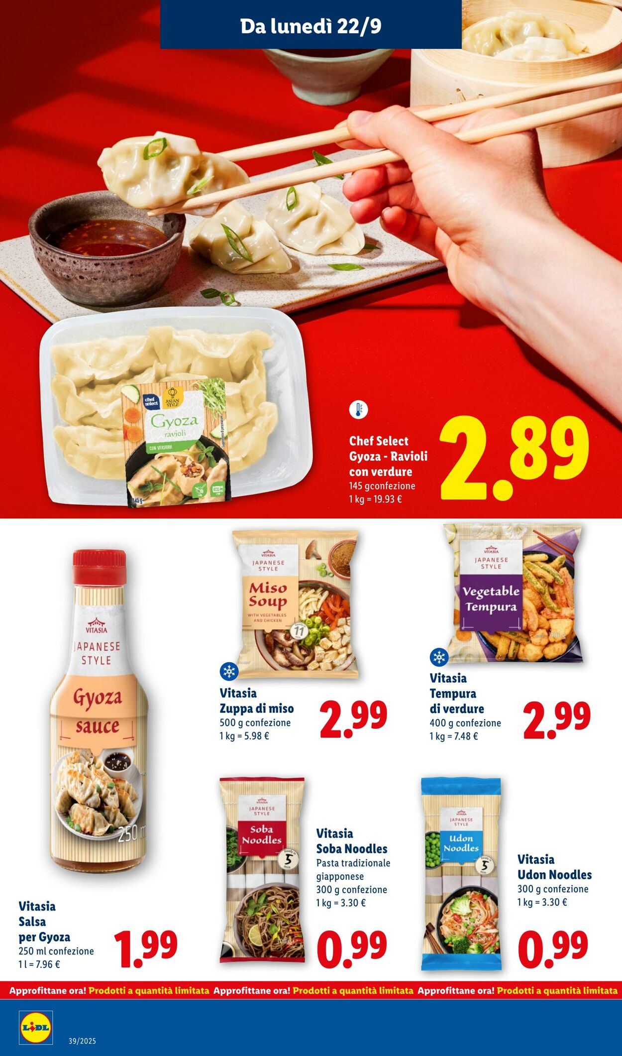 Volantino Lidl 22.09.2025 - 28.09.2025