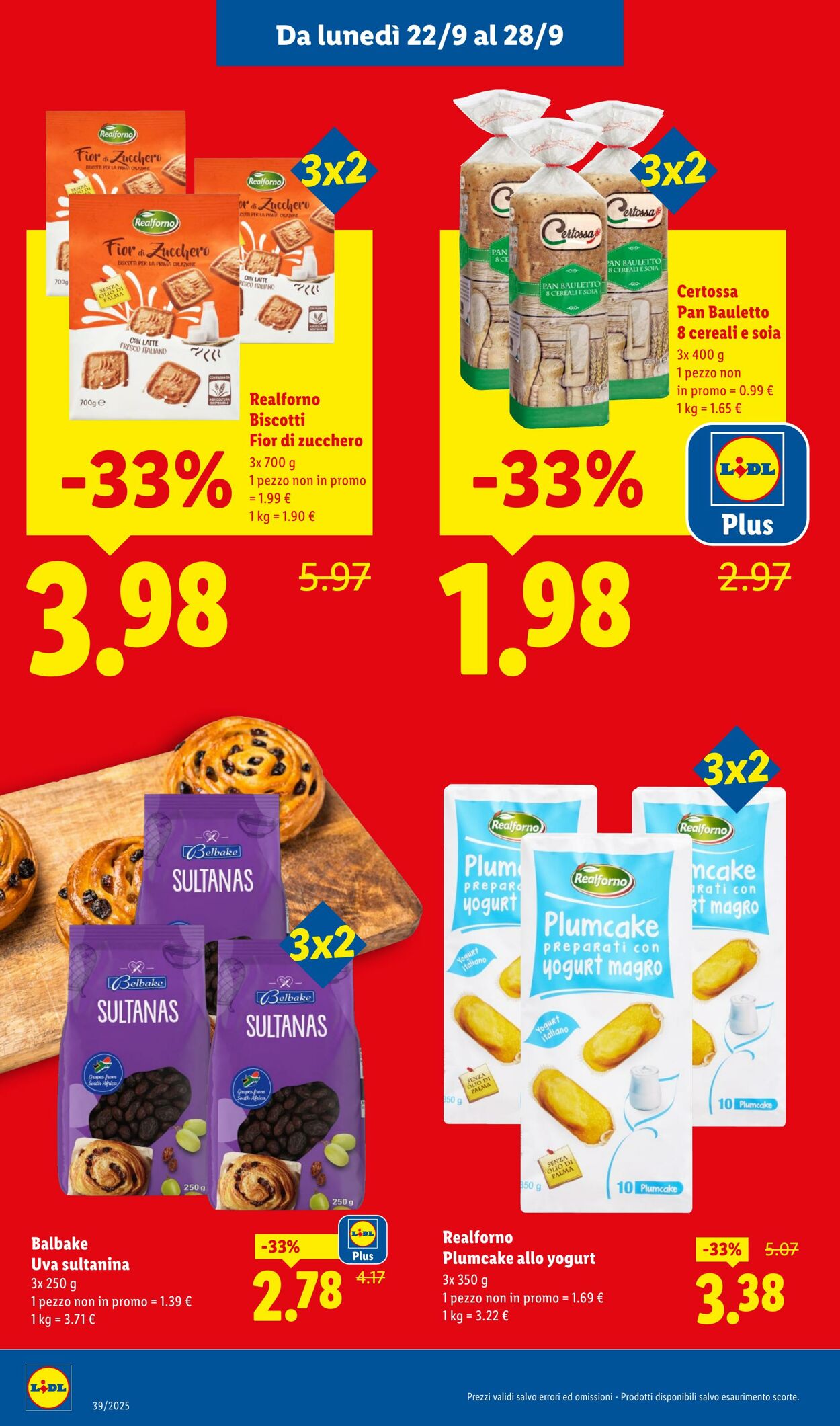 Volantino Lidl 22.09.2025 - 28.09.2025