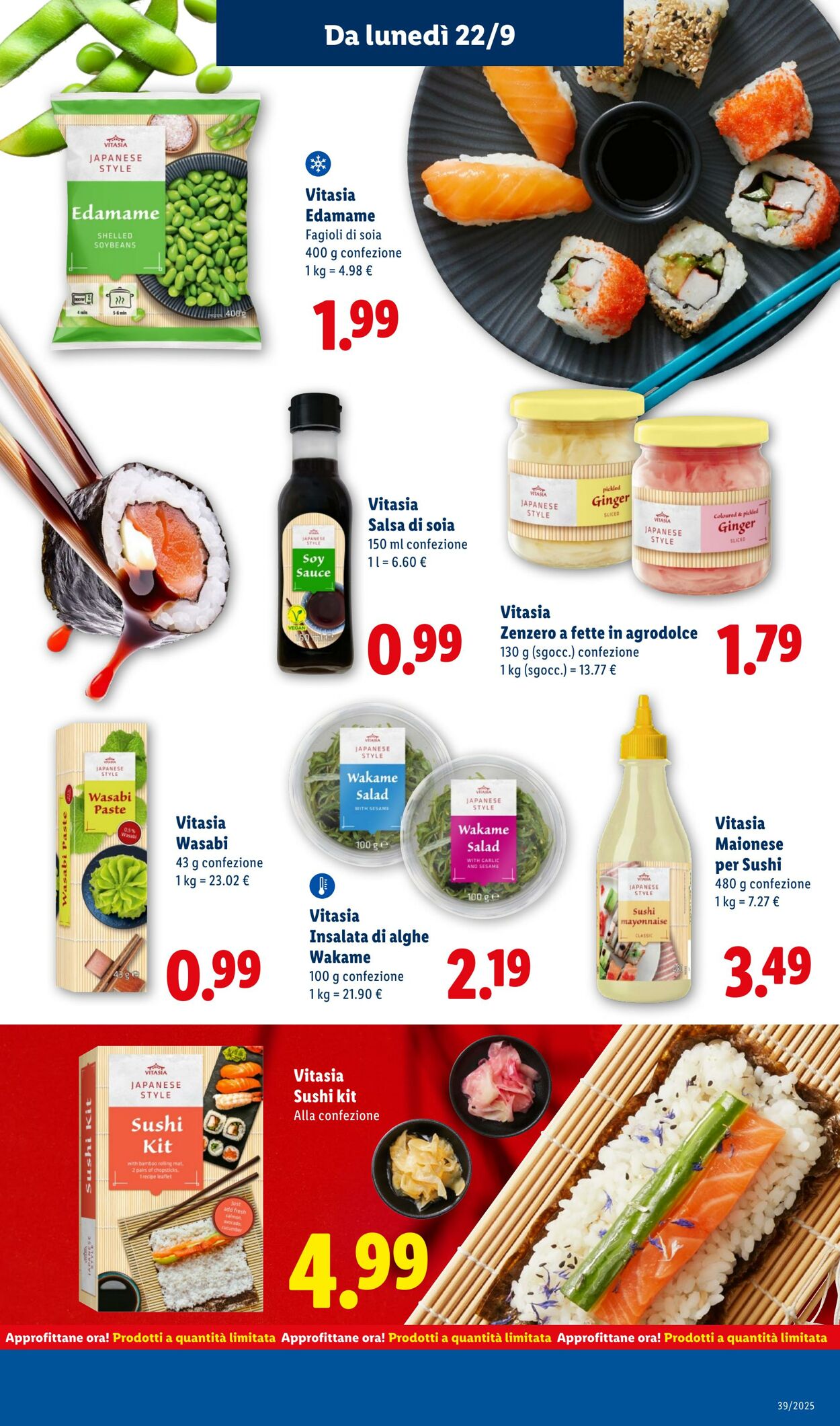 Volantino Lidl 22.09.2025 - 28.09.2025