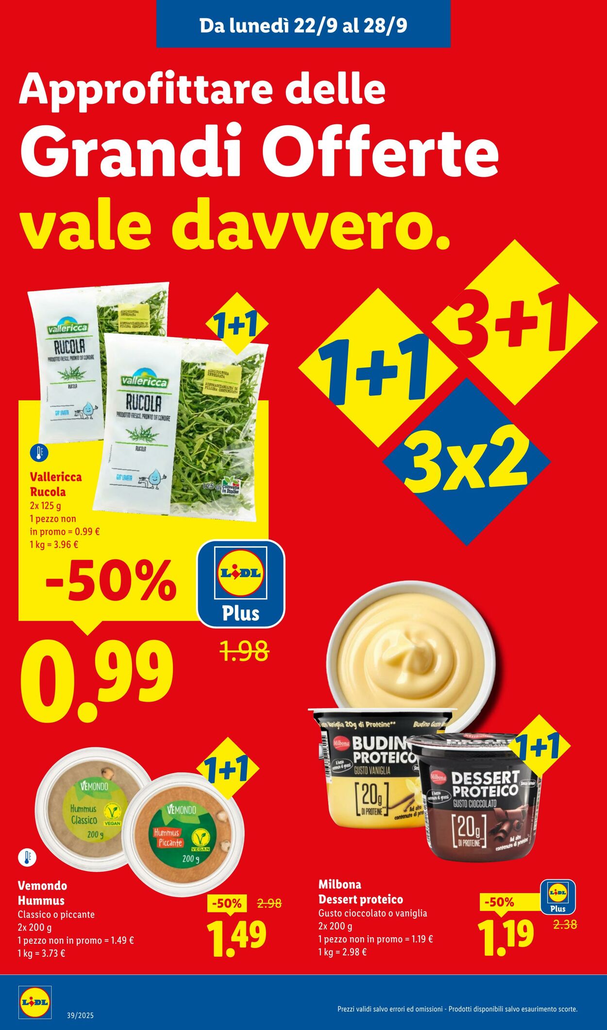 Volantino Lidl 22.09.2025 - 28.09.2025