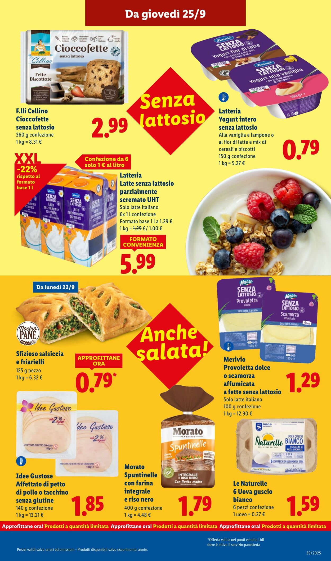 Volantino Lidl 22.09.2025 - 28.09.2025
