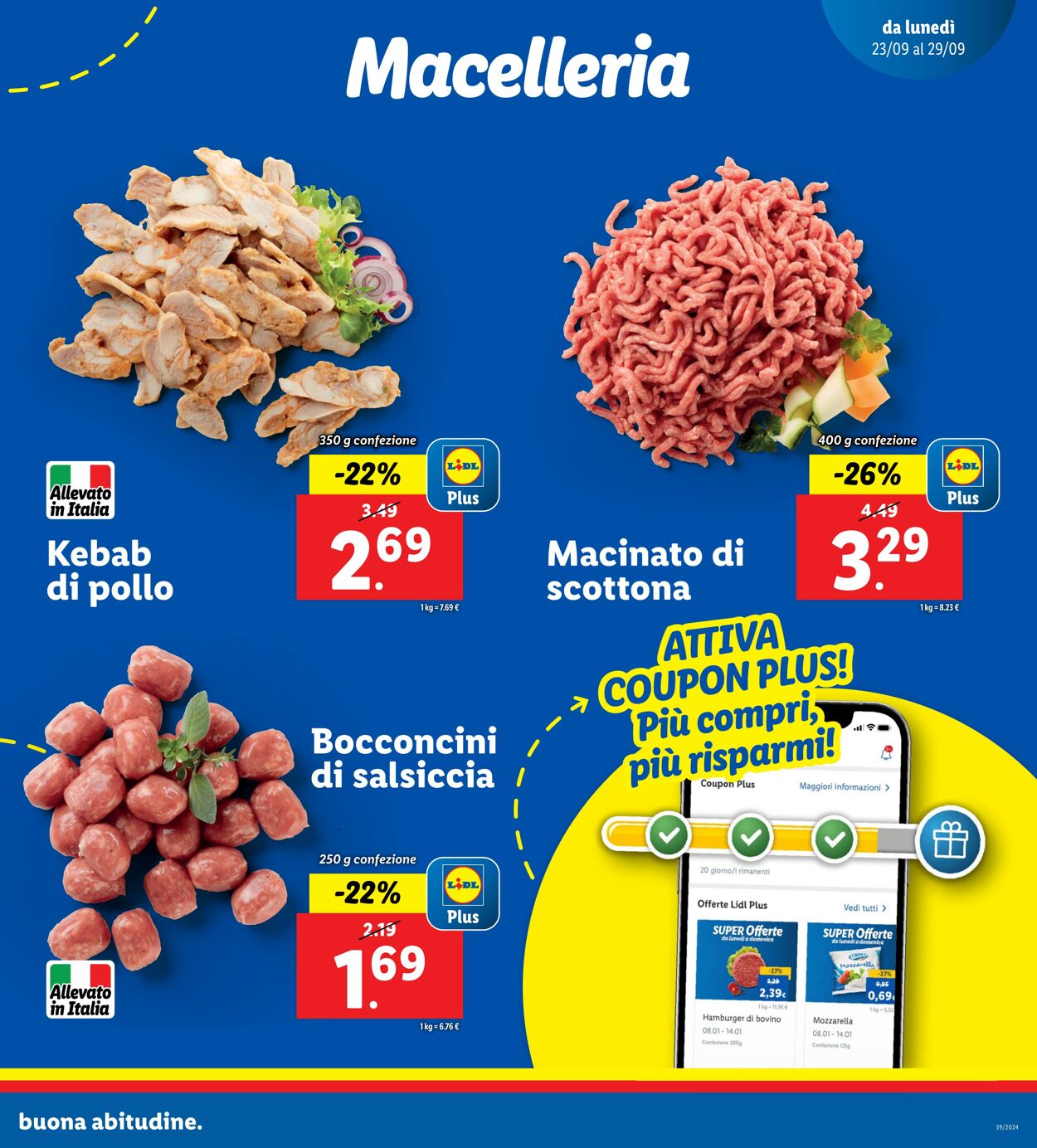 Volantino Lidl 23.09.2024 - 29.09.2024