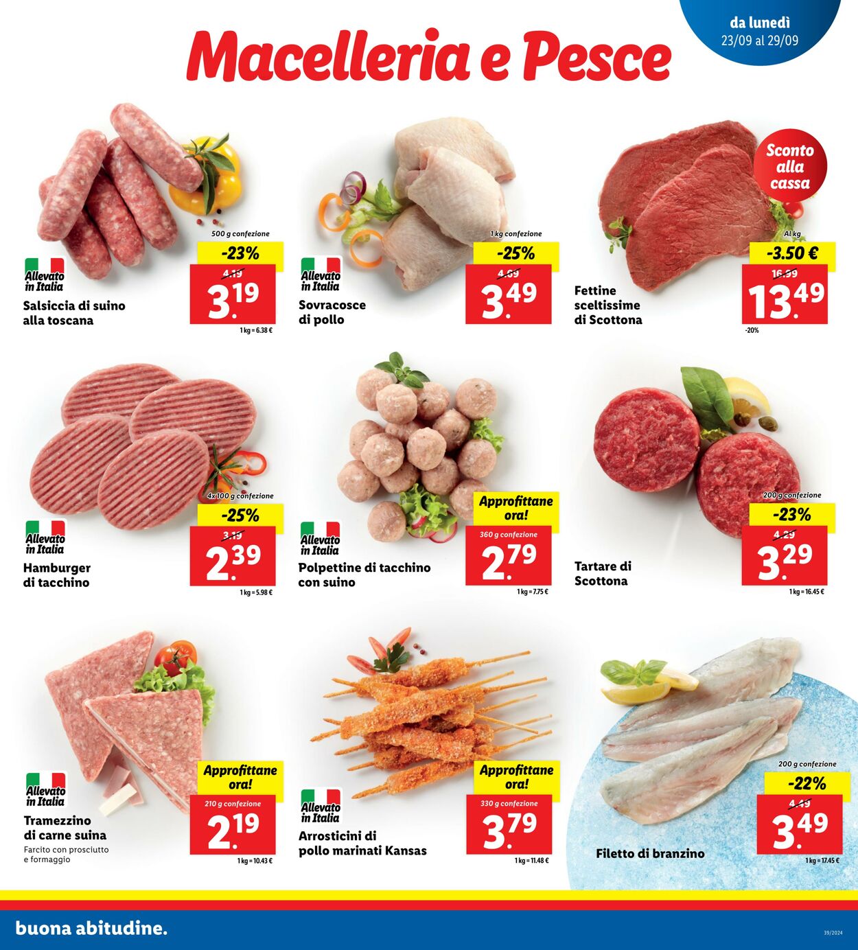 Volantino Lidl 23.09.2024 - 29.09.2024