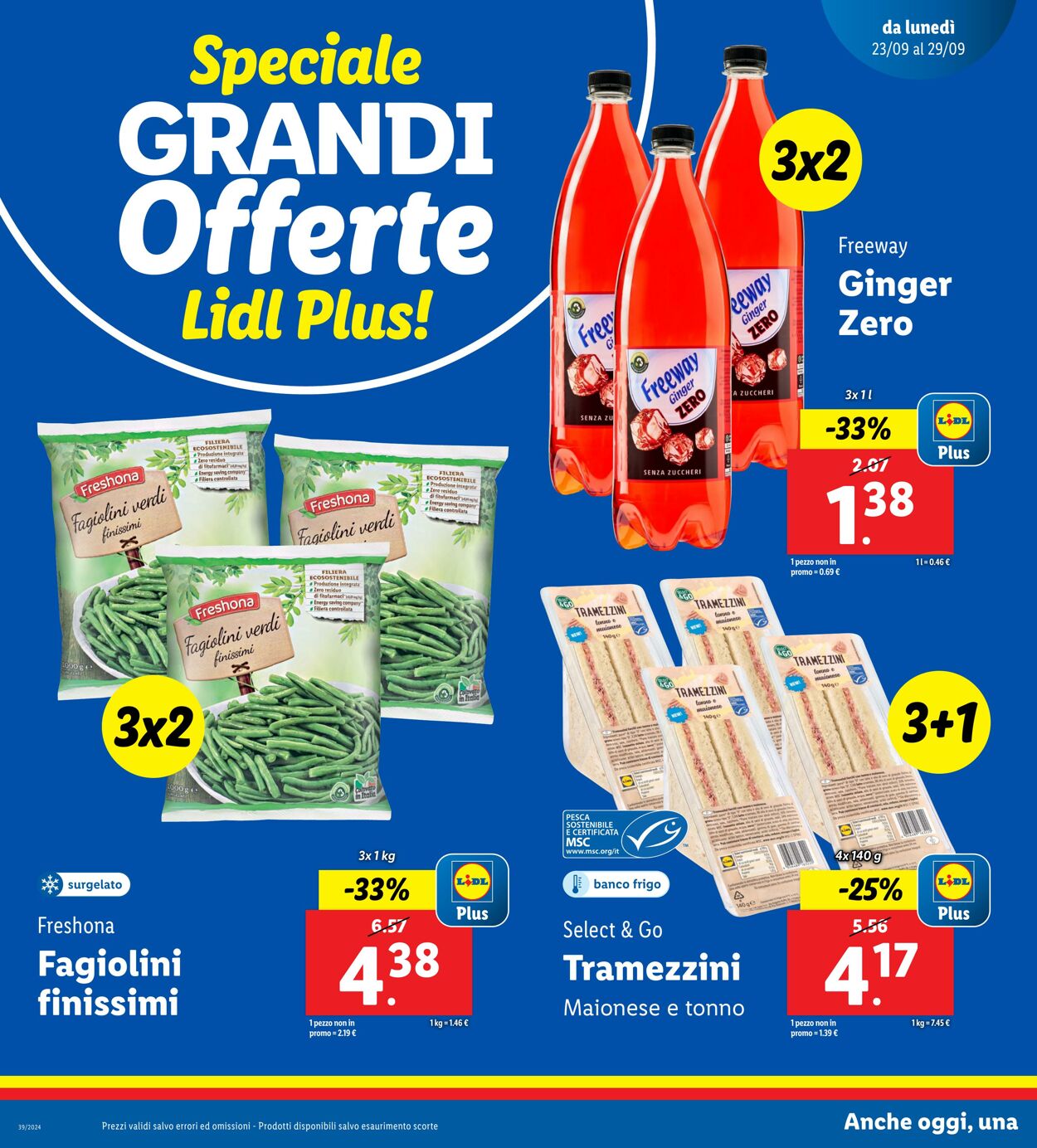 Volantino Lidl 23.09.2024 - 29.09.2024