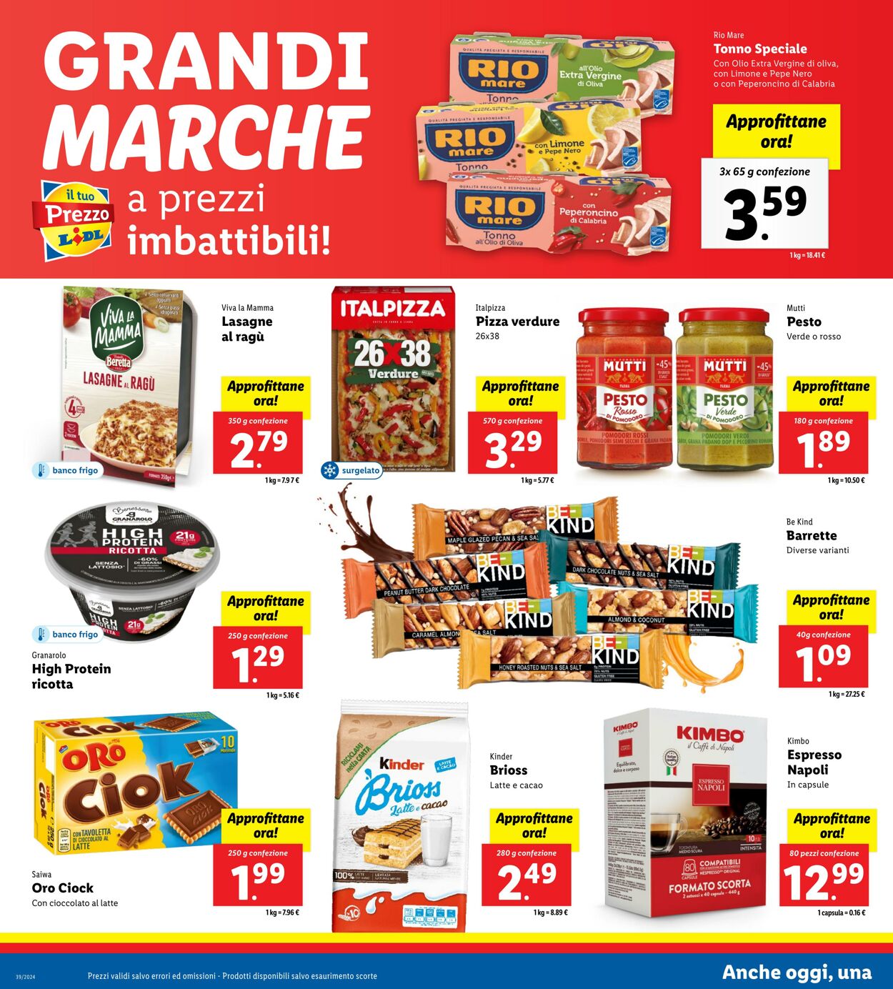 Volantino Lidl 23.09.2024 - 29.09.2024