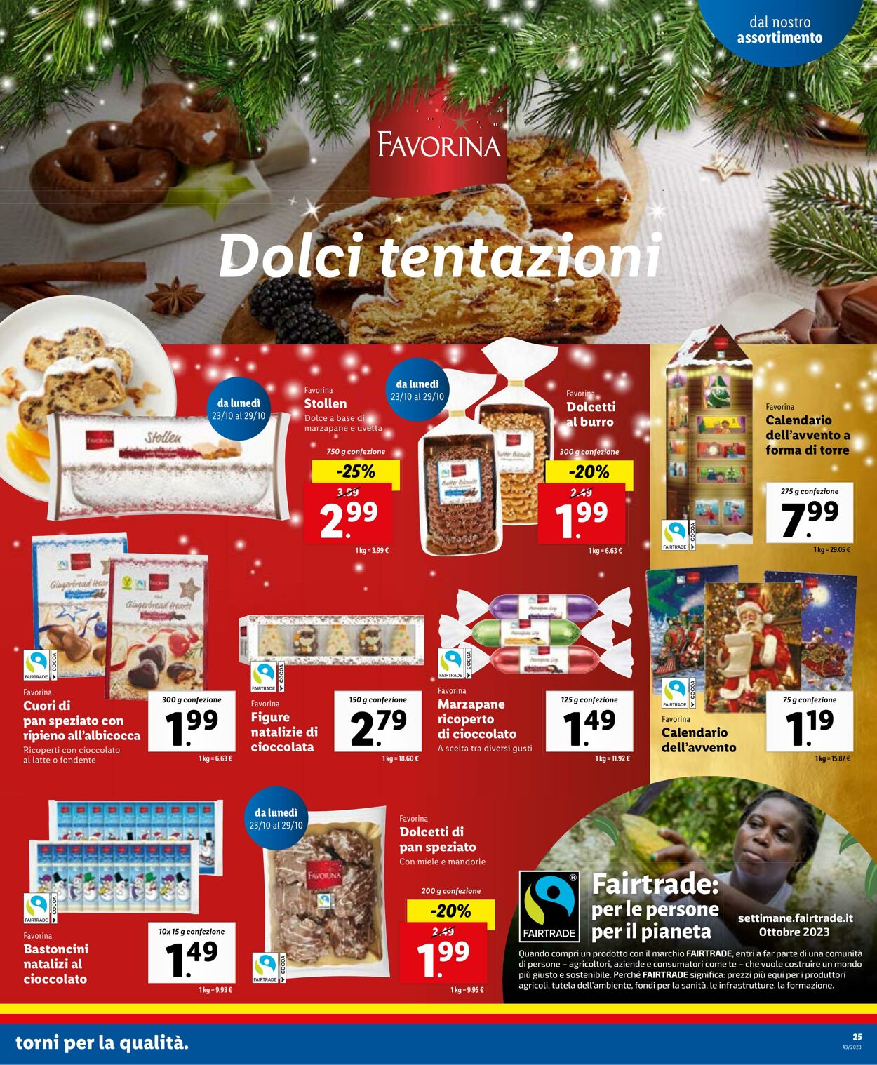 Volantino Lidl 23.10.2023 - 29.10.2023