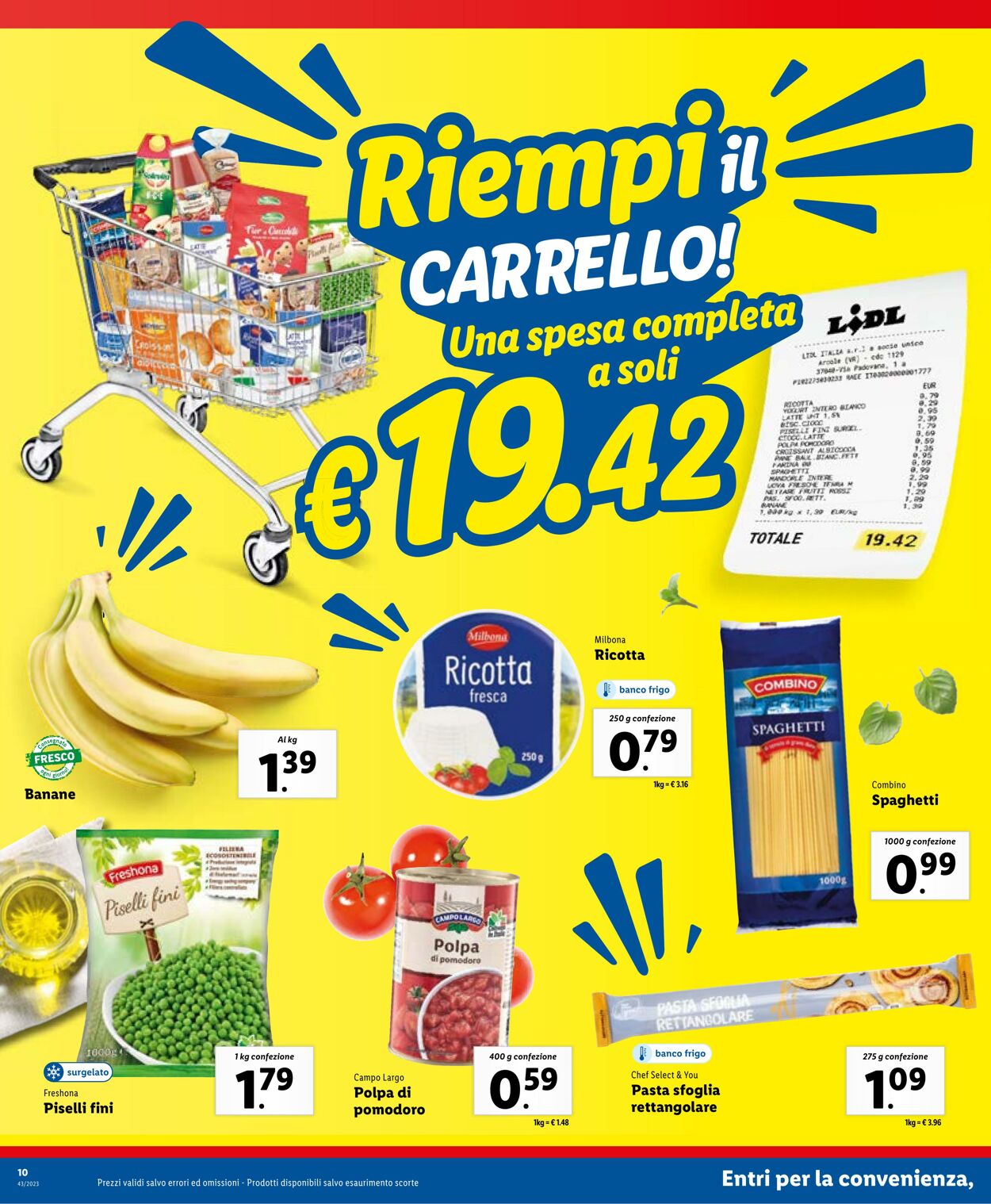 Volantino Lidl 23.10.2023 - 29.10.2023