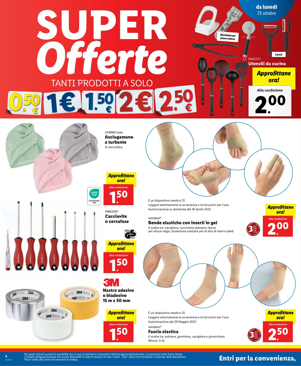 Volantino Lidl 23.10.2023 - 29.10.2023