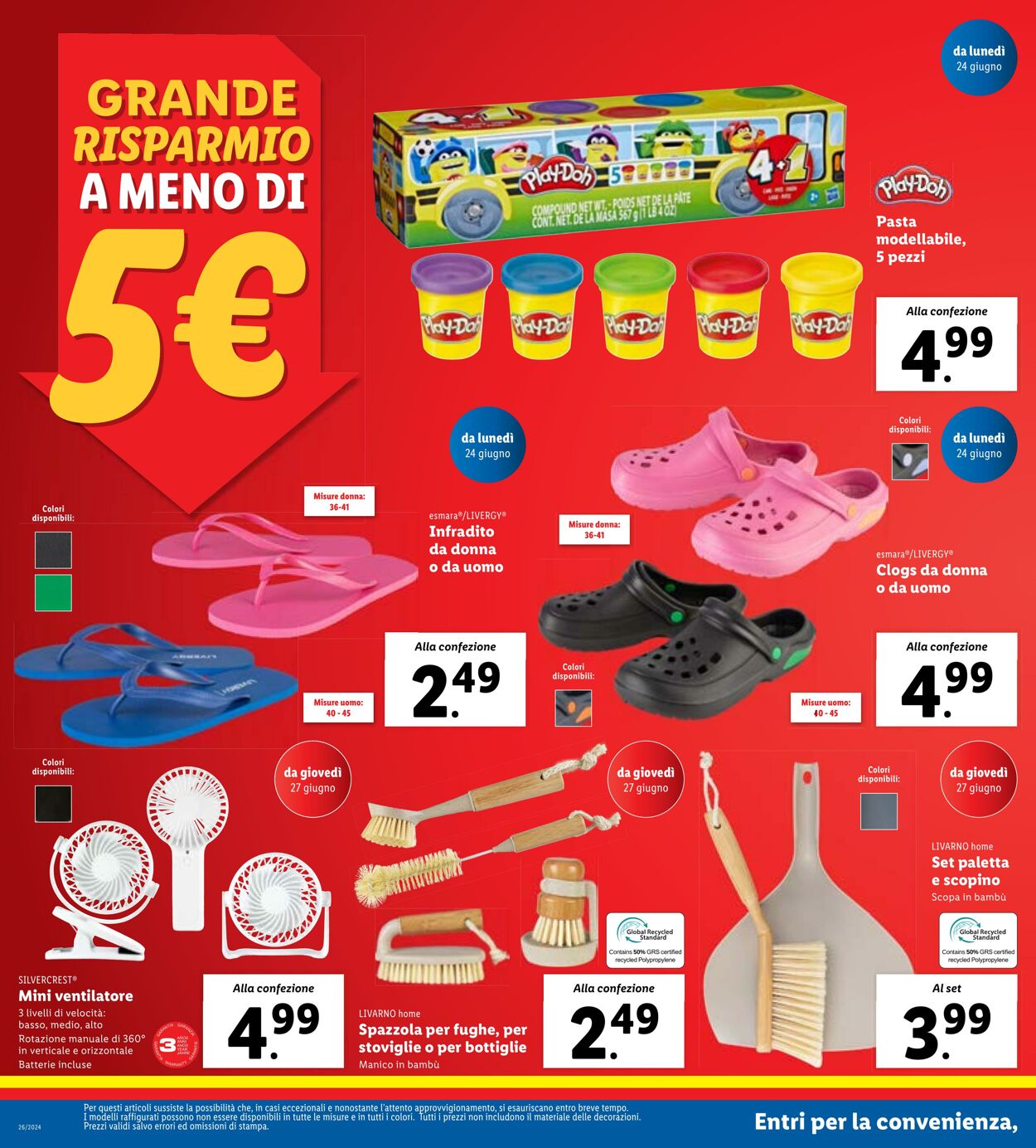 Volantino Lidl 24.06.2024 - 30.06.2024