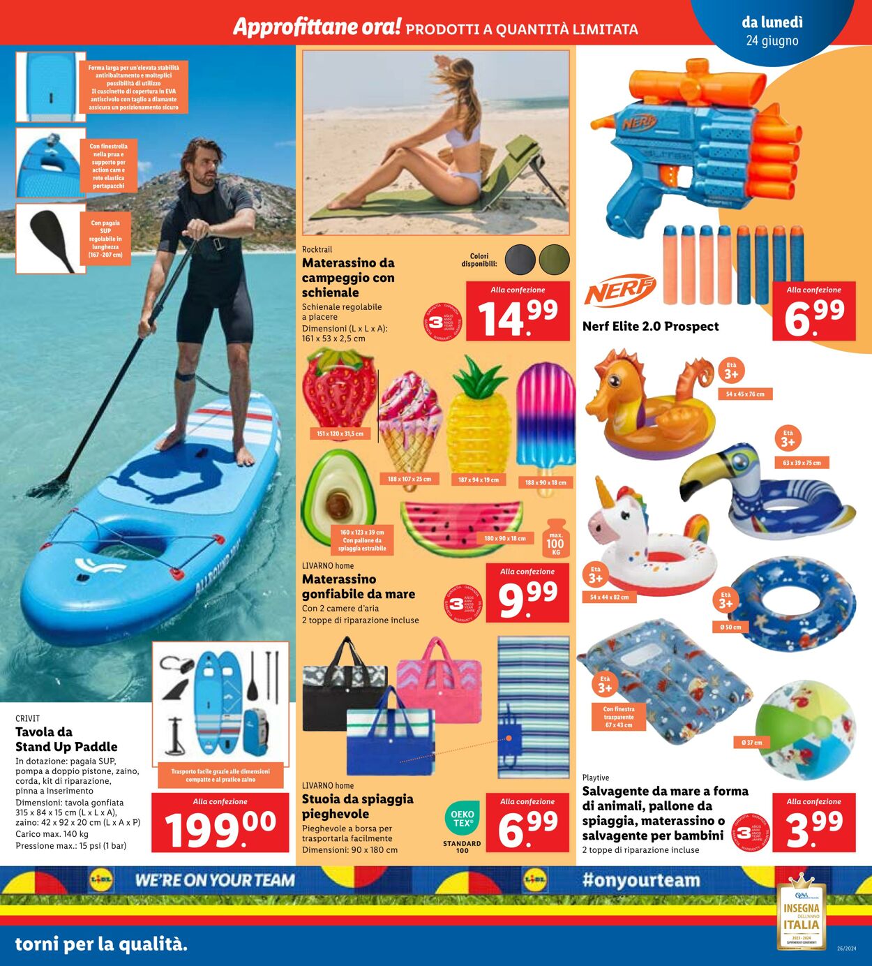 Volantino Lidl 24.06.2024 - 30.06.2024