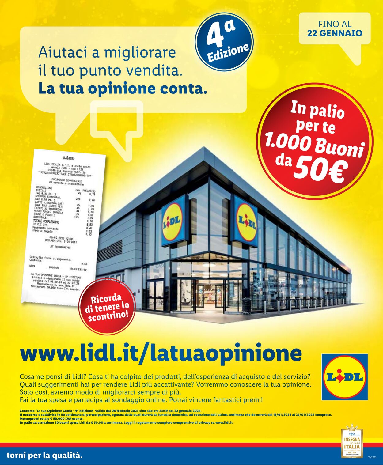 Volantino Lidl 24.12.2023 - 31.12.2023