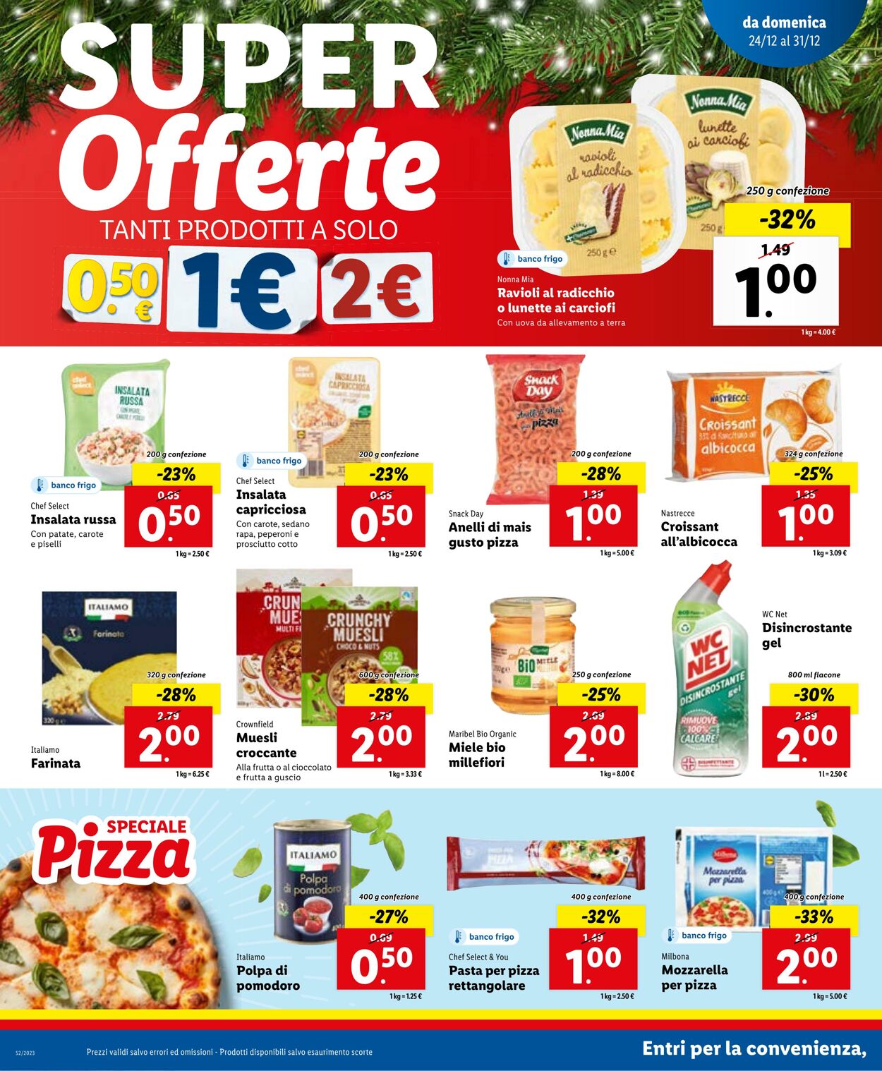 Volantino Lidl 24.12.2023 - 31.12.2023